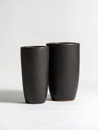 Classic Matte Black Ceramic Pot (2 Sizes) FLO 