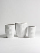 Flowing Ivory Ceramic Pot (3 Sizes) FLO 