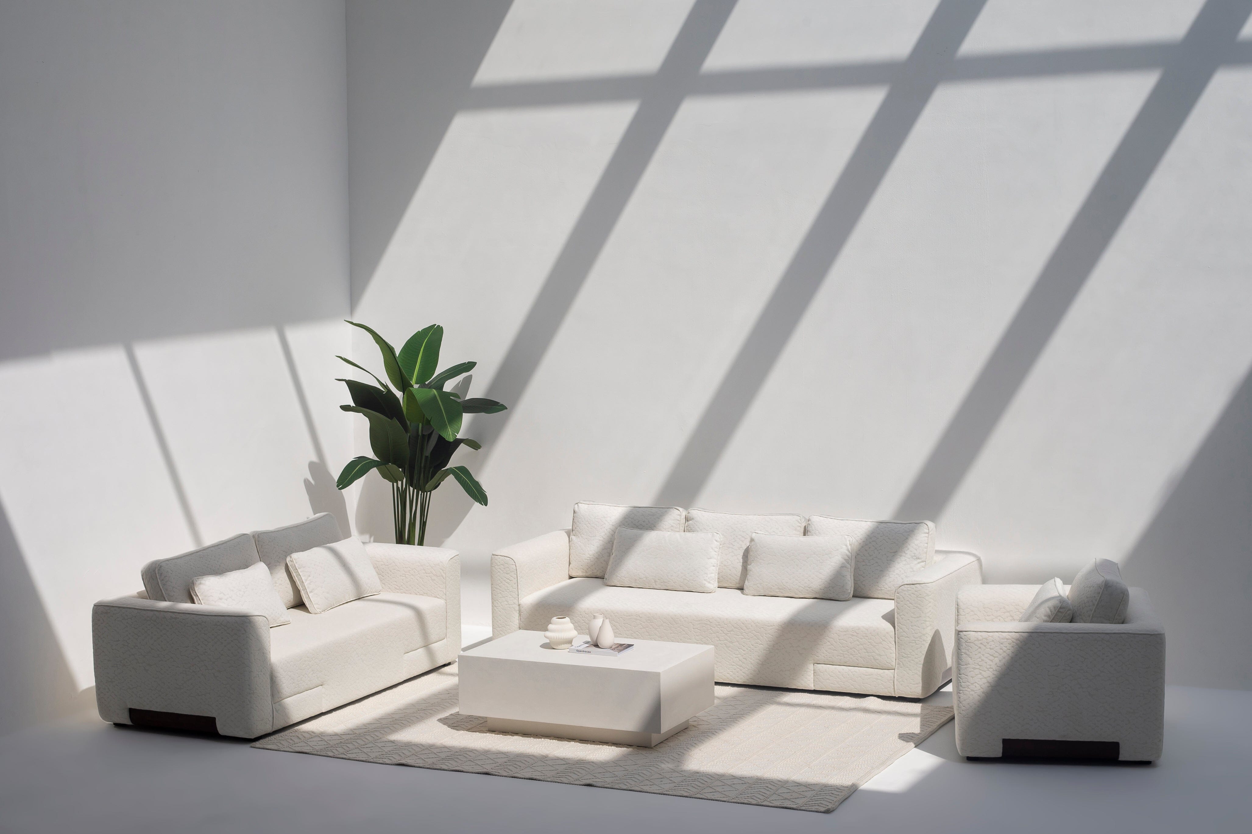 Nerea Off-White Sofa (2 & 3 Seater) DUR 