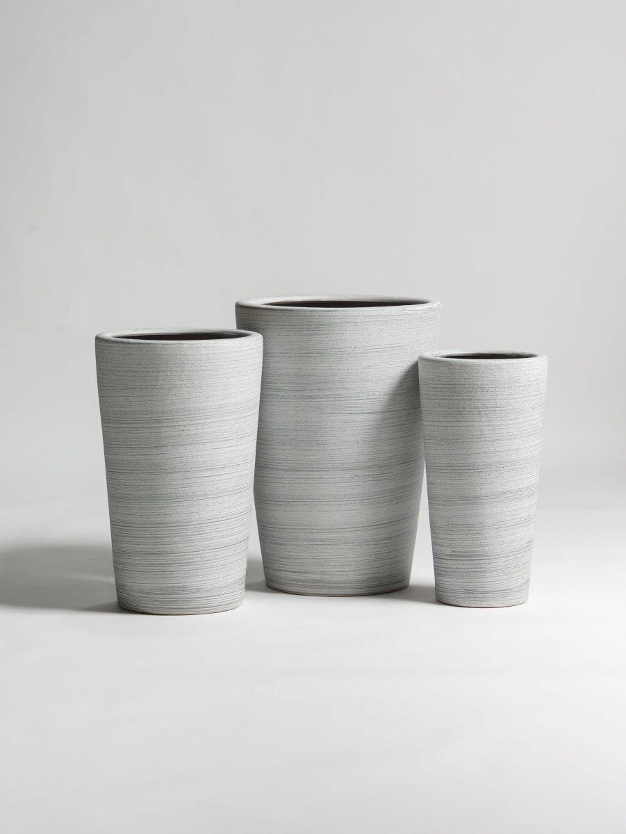 Ethereal Lines Ceramic Pot (3 Sizes) FLO 