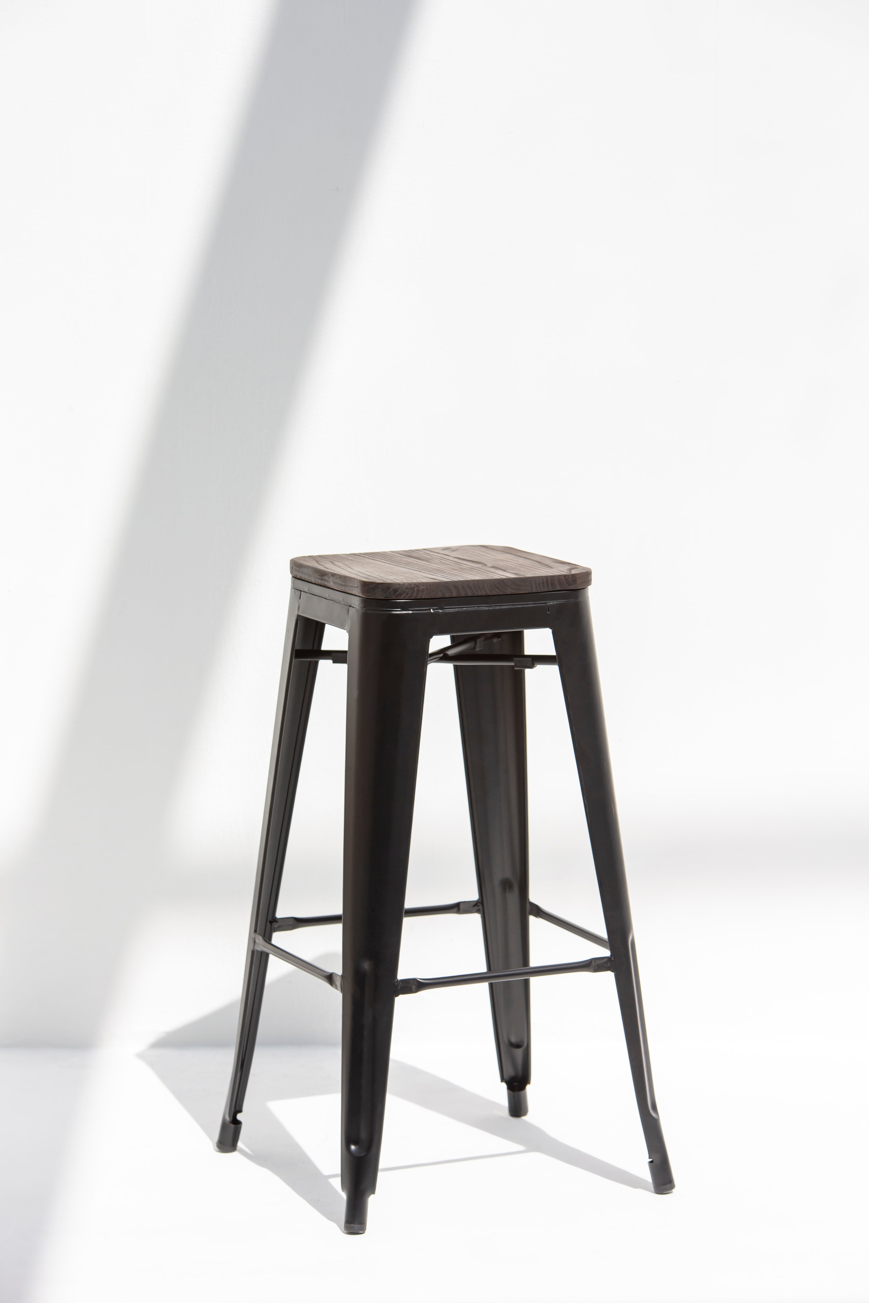 Sterling Black Frame Bar Stool