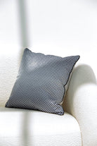 Black & White Polyester Cushion Cover (45x45 CM) Cushion -- Cushion Cover RAM 