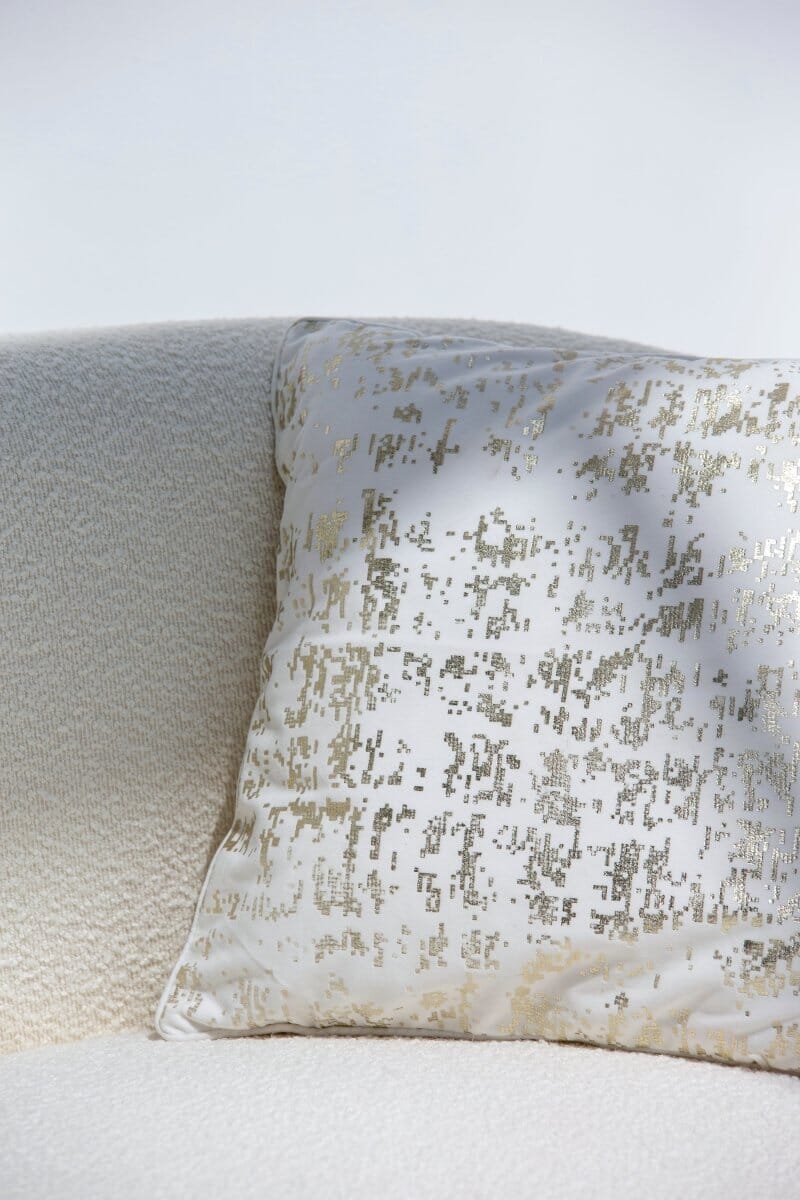 Metallic Pixels Cushion With Filler (30x50 CM) Cushion -- Cushion With Filler 