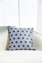 White & Black Polyester Cushion Cover (45x45 CM) Cushion -- Cushion Cover 