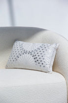 Metallic Florals Cushion With Filler (30x50 CM) Cushion -- Cushion With Filler 