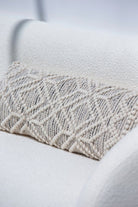 Patterned Wool Cushion With Filler (30x90 CM) Cushion -- Cushion With Filler RAM 