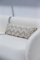 Zig Zag Long Cushion With Filler (30x90 CM) Cushion -- Cushion With Filler RAM 