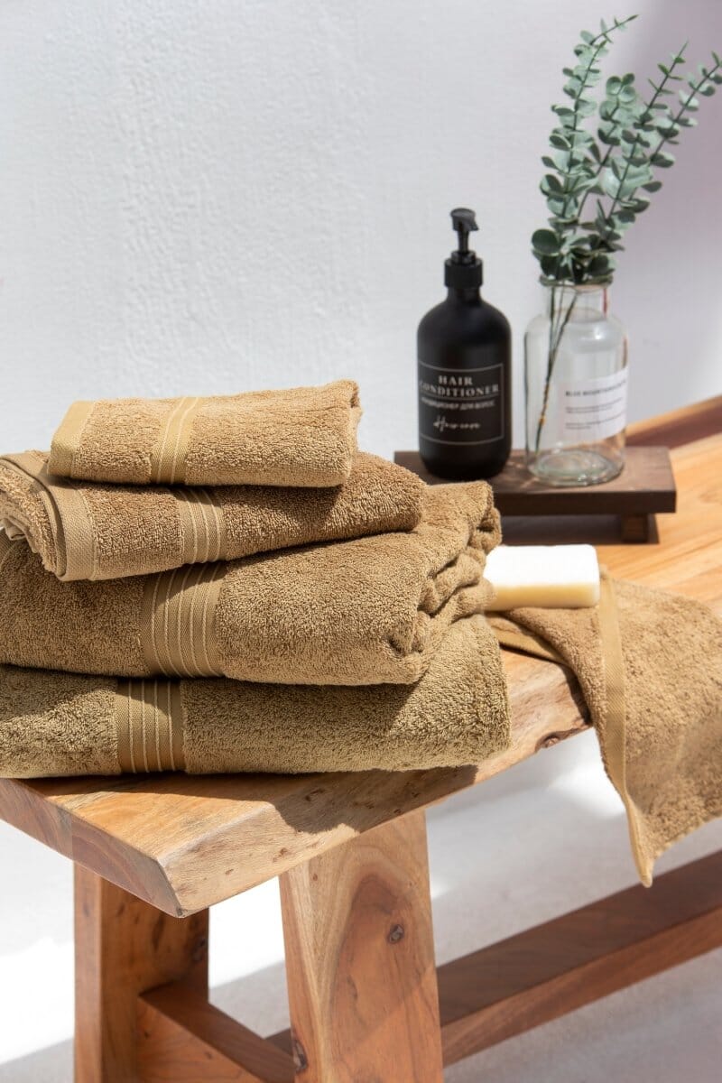 Cl Brown Classic Luxury Hotel Towels  