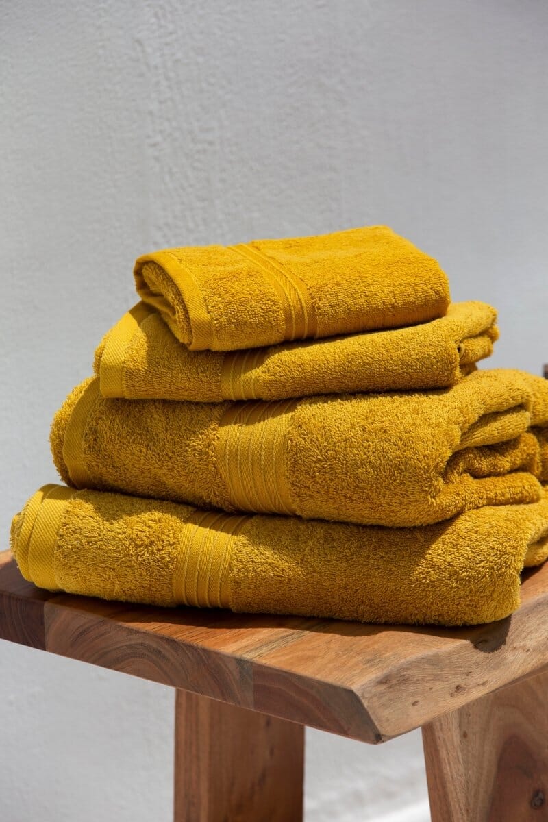 Mustard Classic Luxury Hotel Towels 