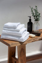 White Luxury Microfiber Hotel Towel  