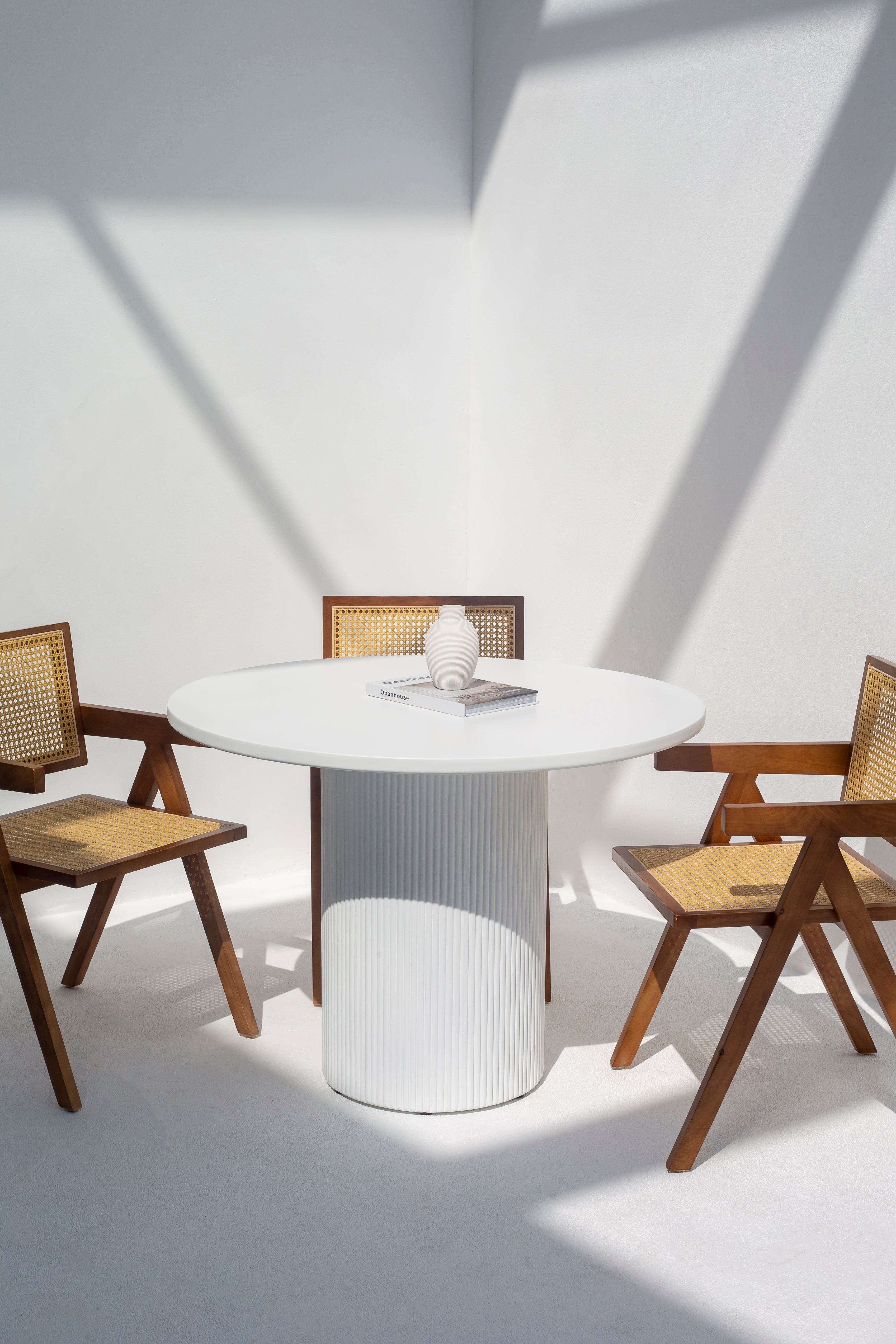 Andy White Concrete Dining Table