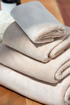 Beige Microfiber Hotel Towel  