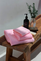 Light Pink Microfiber Hotel Towel  