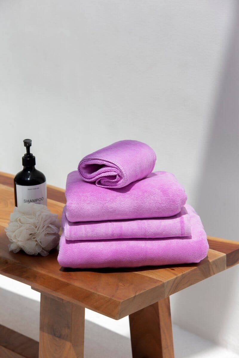 Lavender Microfiber Hotel Towel