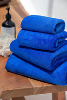 Navy Blue Microfiber Hotel Towel  