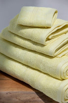 Yellow High Quality Hotel Towels 