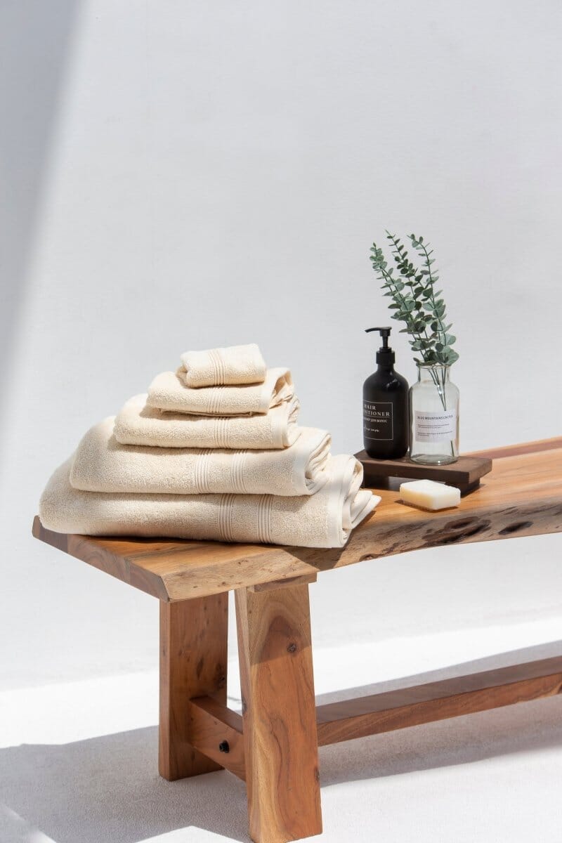 Light Yellow High Quality Hotel Towels