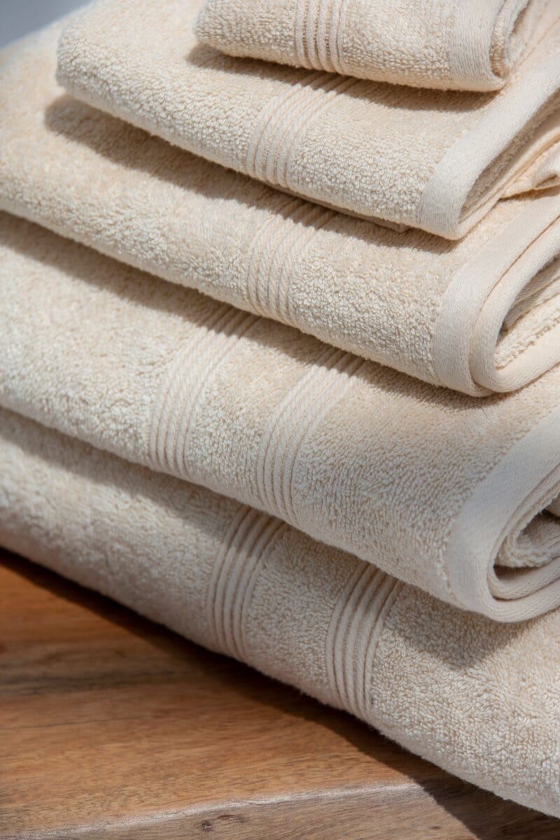 Light Yellow High Quality Hotel Towels 