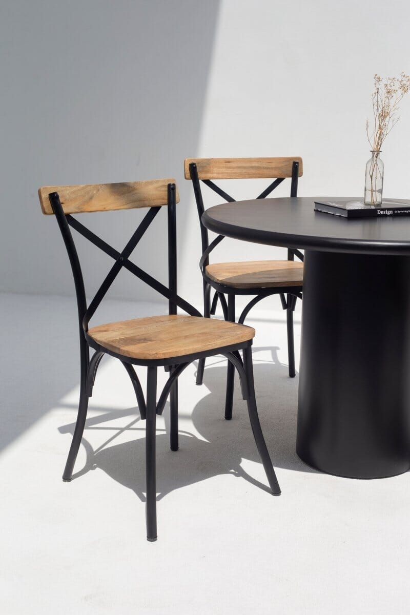 Xavia Industrial Dining Chair