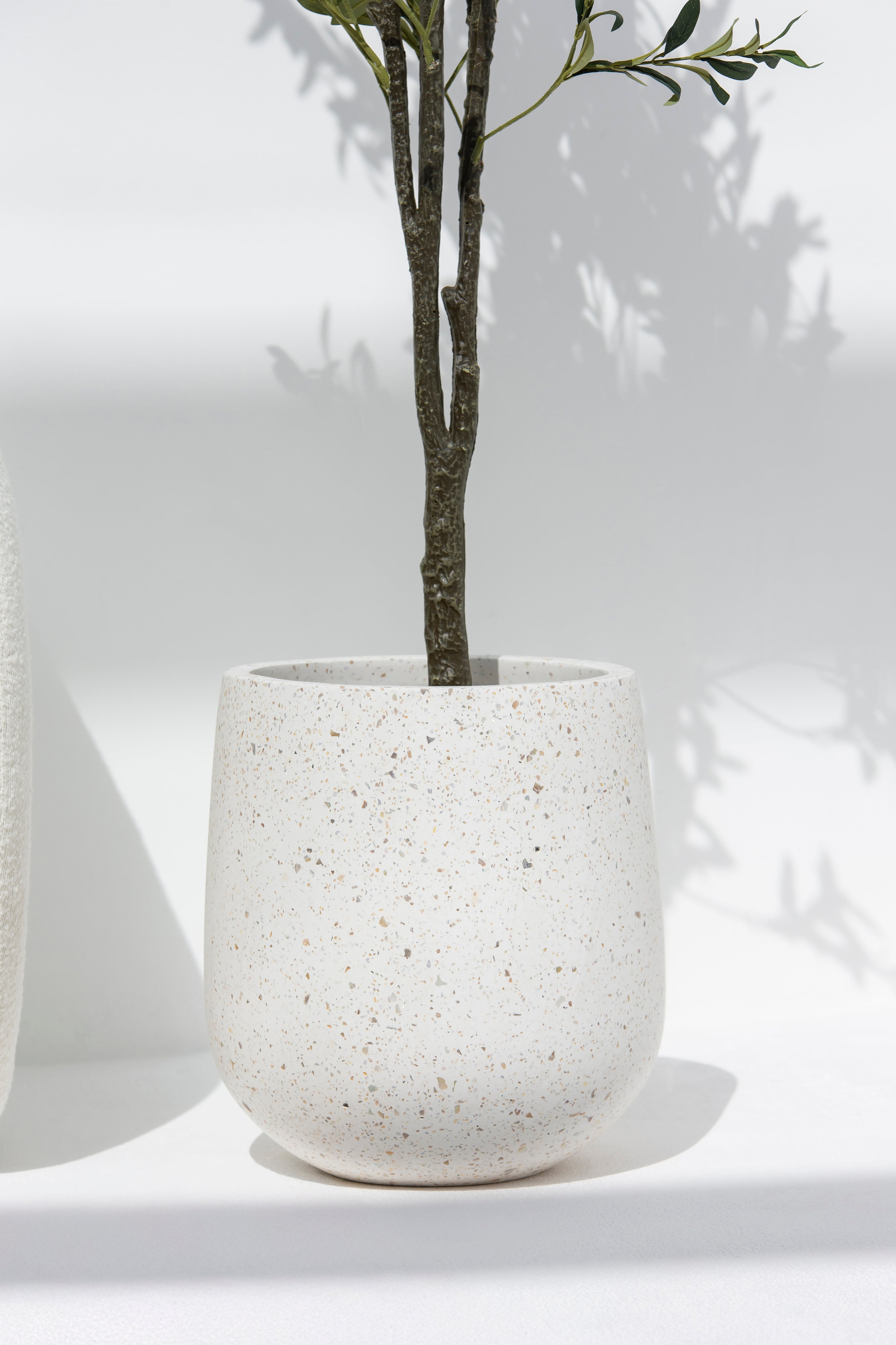 Sena Terrazzo Concrete Pot