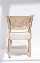 Genesis Wooden Dining Chair with Rattan Backrest 