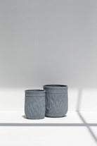 Grey Plant Pot (2 Sizes) FLO 