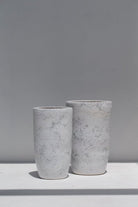 Marble Patterns White Ceramic Pot FLO 