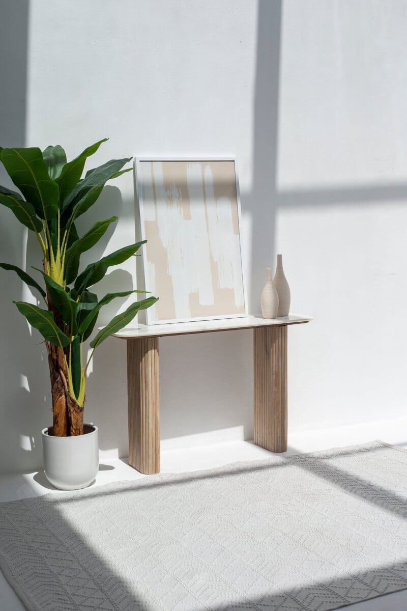 Verity Marble Top Console Table 