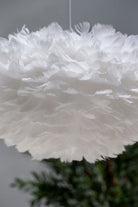 White Feather Ceiling Lamp FAH19 