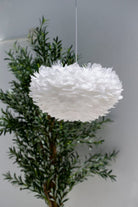 White Feather Ceiling Lamp FAH19 