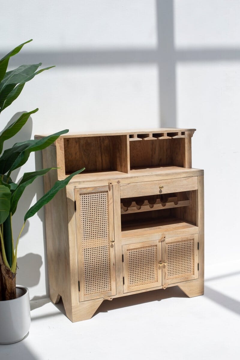 Cocktail Wooden Cabinet 