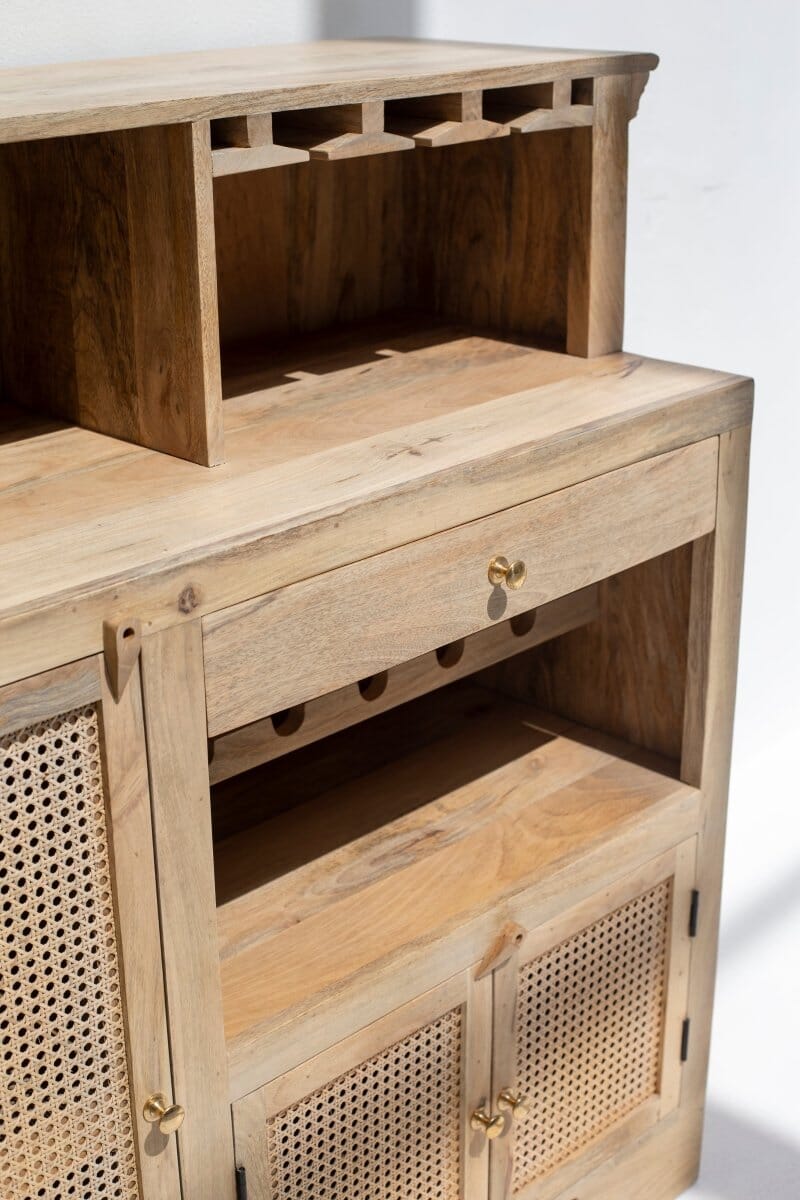 Cocktail Wooden Cabinet 