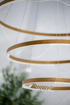 LED Round Gold Chandelier FAB02 