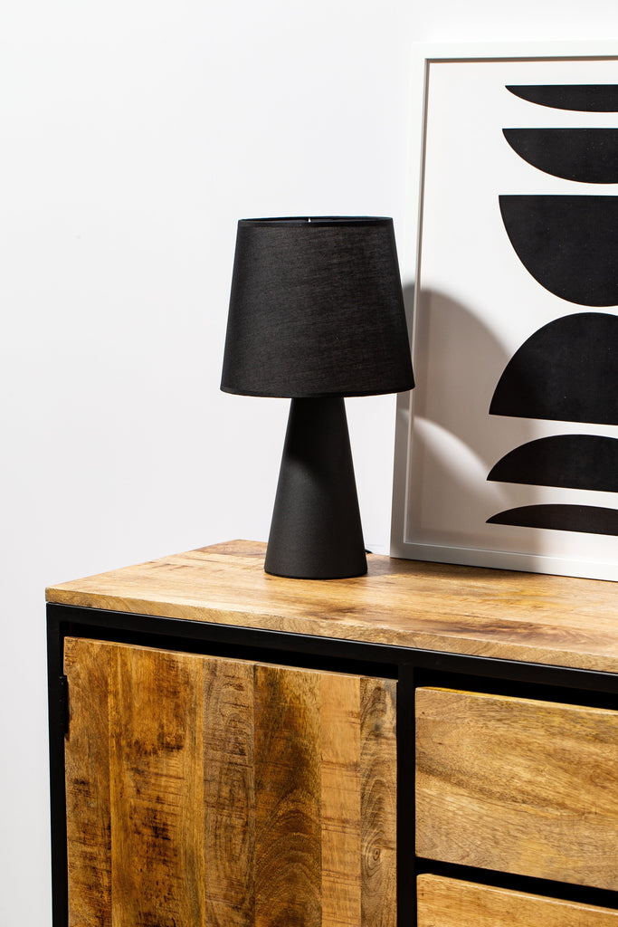 Black Modern Table Lamp Home Homekode 