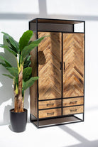 Alicia Mango Wood Storage Cabinet 