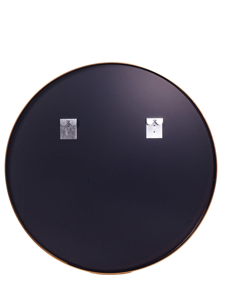 Black Round Wall Mirror (7 Sizes Available) Mirrors Homekode 