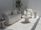 Lysandra Honed Limestone Coffee Table (2 Sizes) MGH 