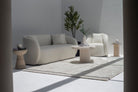 Lysandra Honed Limestone Coffee Table (2 Sizes) 