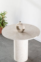 Boston Round Marble Dining Table (3 Sizes) Homekode 