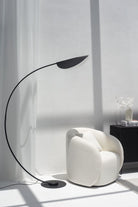 Nordic Black Parablic Floor Lamp 