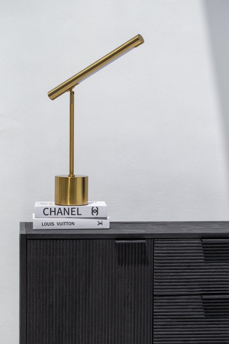 Sleek Minimalist: Modern Metal LED Table Lamp