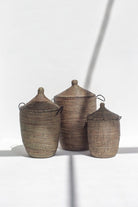 Handmade Brown Classic Woven Basket (3 Sizes) BASKET DECO 