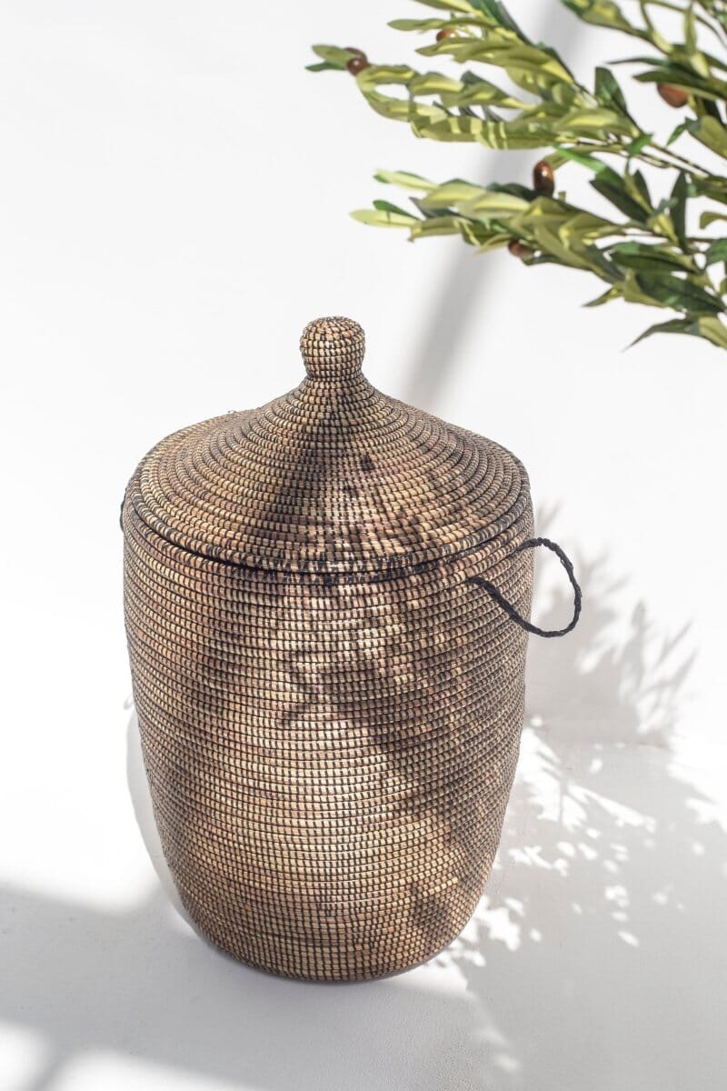 Handmade Brown Classic Woven Basket (3 Sizes) BASKET  