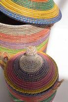 Handmade Rainbow Basket (3 Sizes) BASKET DECO 