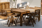 Savannah Mango Wood Dining Table (2 Sizes) Homekode 