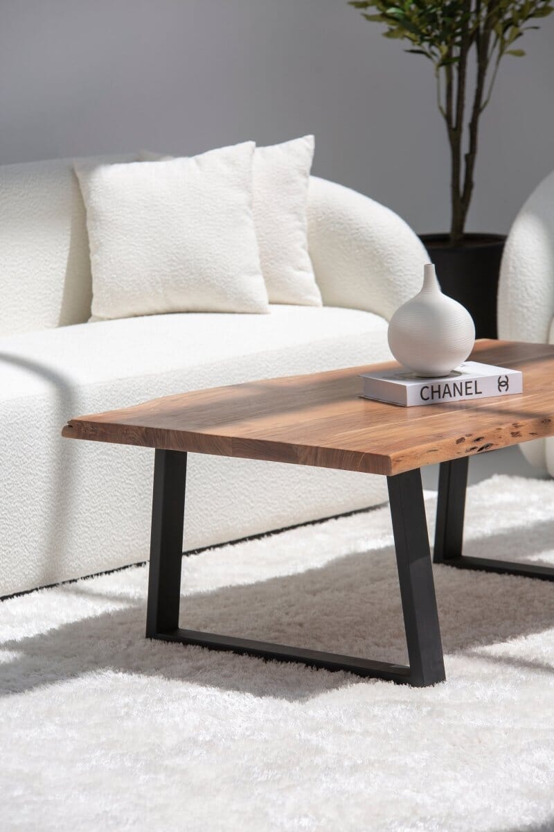 Myra Dark Acacia Coffee Table 