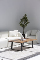 Myra Dark Acacia Coffee Table TWOA 