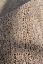 Fluffy Light brown Shaggy Rug (2 Sizes) Table Tuft Shaggy RAM 