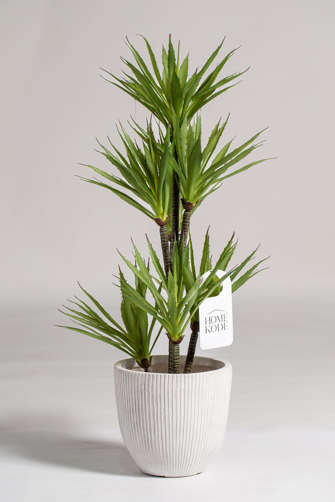 Yucca Artificial Plant (Pot not included) Homekode 