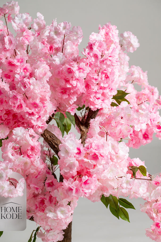 Pink Cherry Blossom Faux Tree (Pot not included) Homekode 